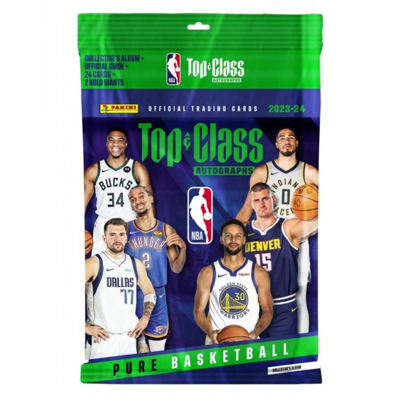 Panini Card Packets Top Class 24 NBA Starter Pack - تجميعة